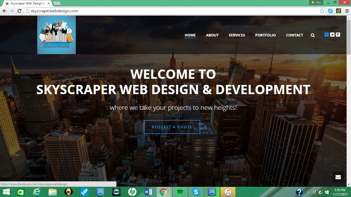 Main website : http://skyscraperwebdesign.com